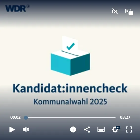 WDR Kandidatencheck Logo