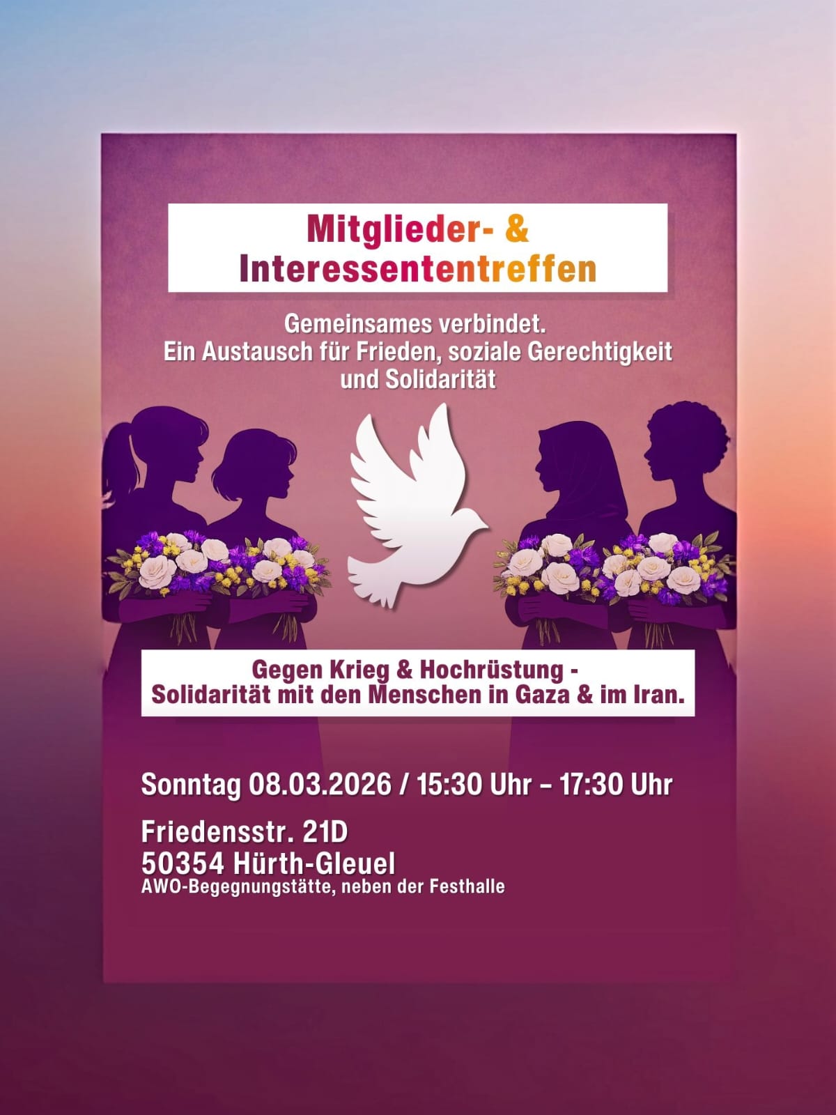 Weltfrauentag Hürth Helga 8.03.2026